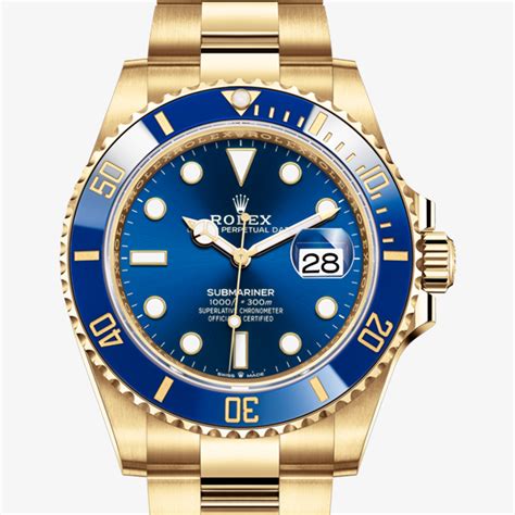 Rolex Submariner watches goldsmiths